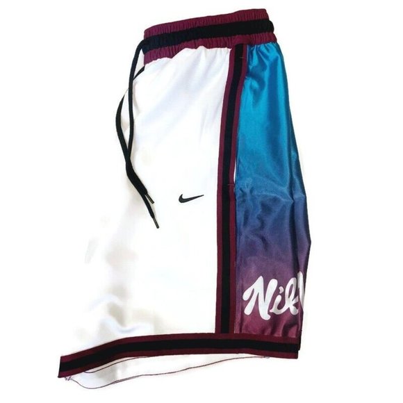 Nike Dri-Fit DNA+ Basketball Shorts M2Z Mens Size XL Loose Fit DH7144-100 White - Picture 6 of 6